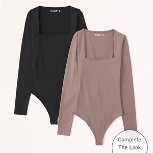 Abercrombie 2-pack Square Neck Bodysuits
